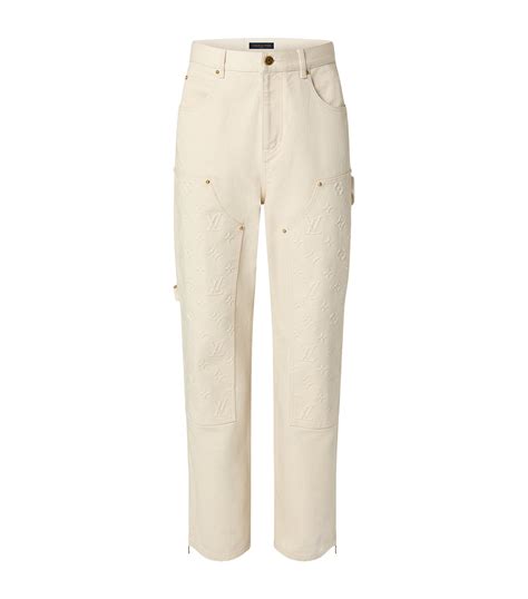 louis vuitton white jeans|Louis Vuitton twice denim.